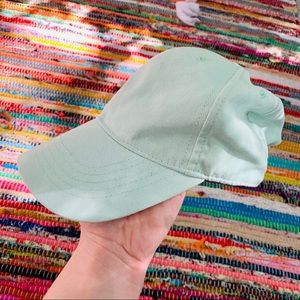 🖤 Mint Green Faux Suede Hat